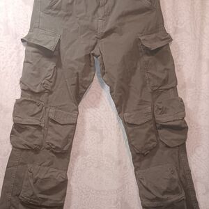 Women's Cargo Pants - Army Green
